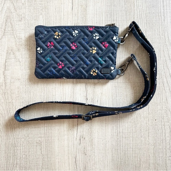 Lug Coupe Convertible Crossbody Bag, PAWS NAVY - Picture 1 of 4